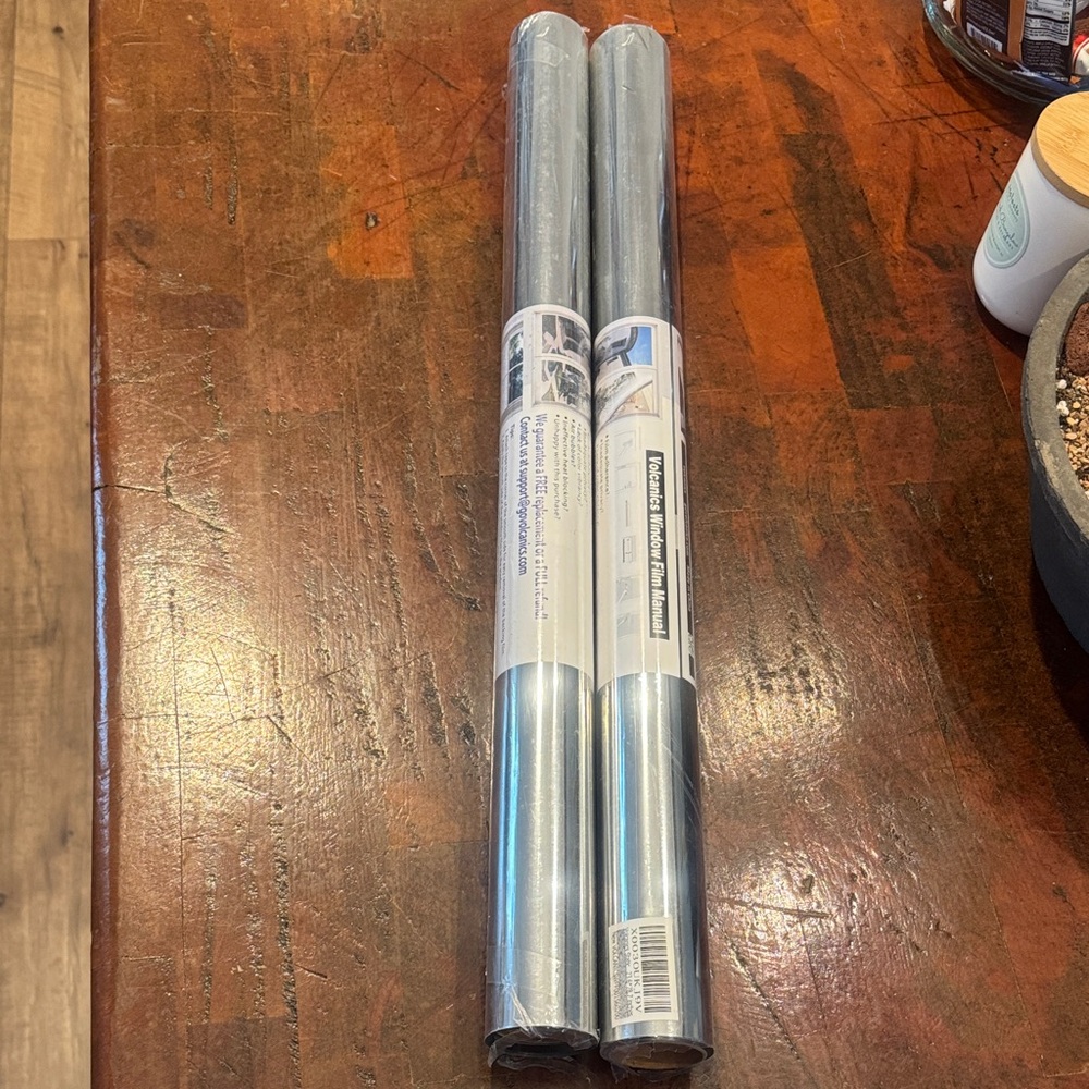 Metallic Silver window film/tint Roll